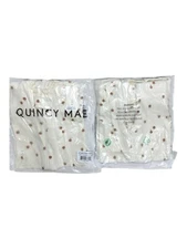 (2) Quincy Mae- Long sleeve Sleeper- Nectarines 6-12m NEW