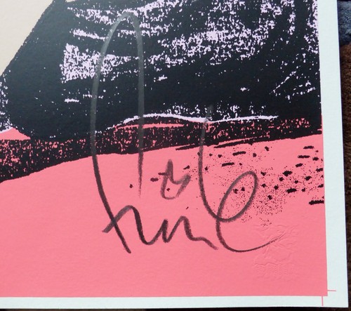 FAILE Wishing on you HAND SIGNED Valentine Silkscreen Lenox Paper Frog POP Art - Picture 5 of 8