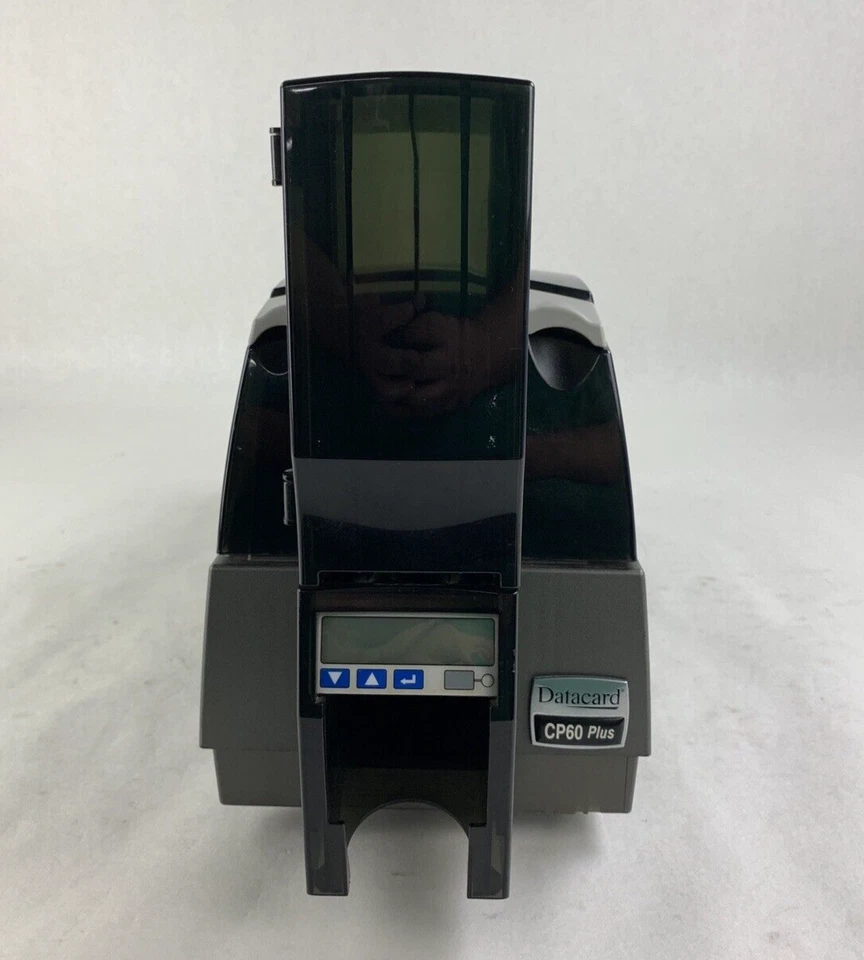 Datacard CP60 Plus Thermal ID CARD Printer For Parts  Magstrip Error MS-01410 - Image 2 of 4