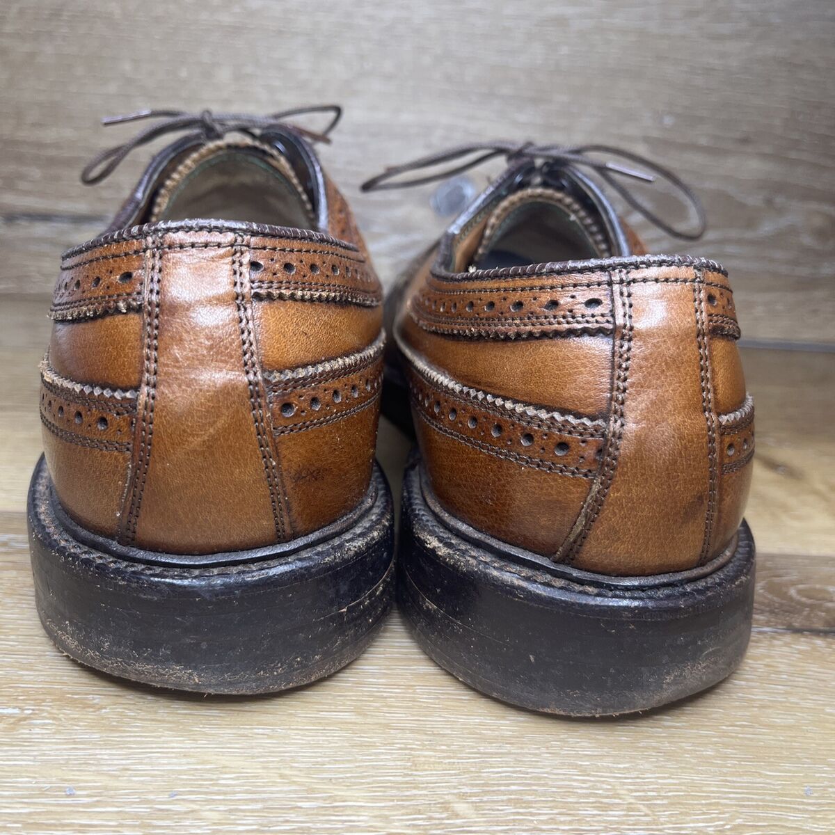 Florsheim Imperial Shoes Kenmoor Vintage V-Cleat Long Wing Florsheim Imperial Shoes Kenmoor Vintage V-Cleat Long Wing