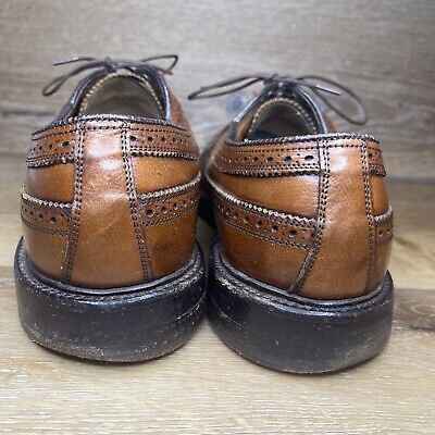 Florsheim Imperial Shoes Kenmoor Vintage V-Cleat Long Wing Florsheim Imperial Shoes Kenmoor Vintage V-Cleat Long Wing