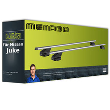 Menabo Omega Alu - Dachträger - Aluminium - für Nissan Juke Typ F15 NEU