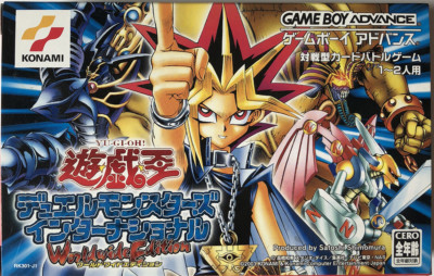 Game Boy Advance • Konami Yu-Gi-Oh! Worldwide Edition YUGIOH JAP