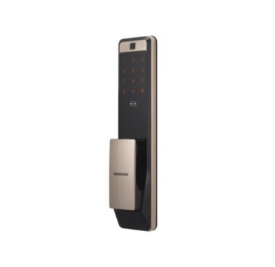 Zigbang SHP-DP960 PLUS Digital Door Lock Fingerprint NFC Push Pull Password Keys