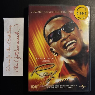 Ray DVD (mit Jamie Foxx) / Soul-Legende Ray Charles / 2004