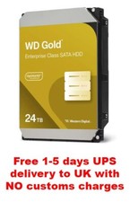 Image of 24TB Western Digital WD Gold (7200RPM, 3.5", SATA III, 512MB Cache) WD242KRYZ
