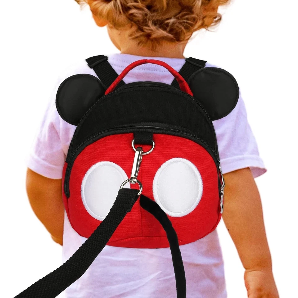 Unisex Red Child Safety Harness - Lightweight and Adjustable Leash for Toddlers - Image 3 of 4