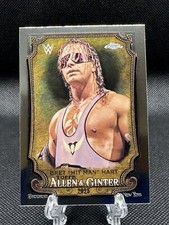 Bret “Hitman” Hart 2025 Topps Chrome WWE ALLEN & GINTER INSERT Card #AG-BHH