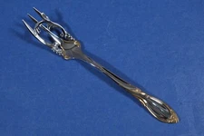 1 x Yamazaki Cache Gold Accent Stainless Salad Fork 6 ¾” Japan