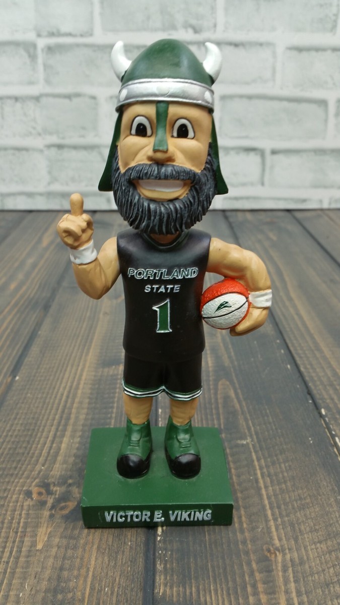 Portland State PSU Mascot Victor E. Viking Statue Figure