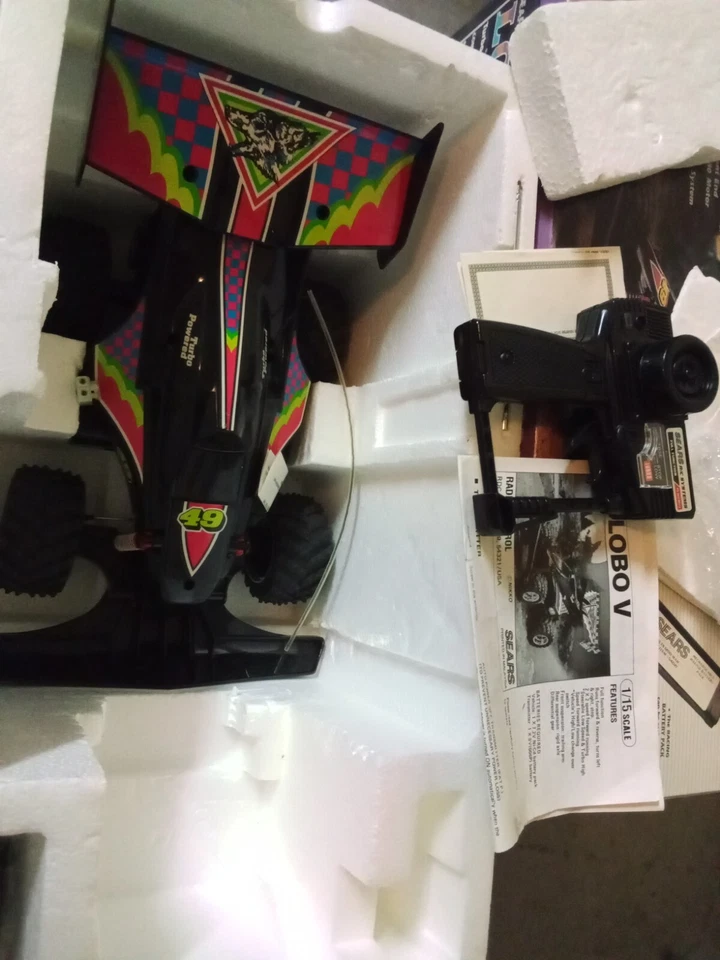 Vintage Nikko Sears Super Lobo V RC Car With Charger  Read AD - Image 3 of 4