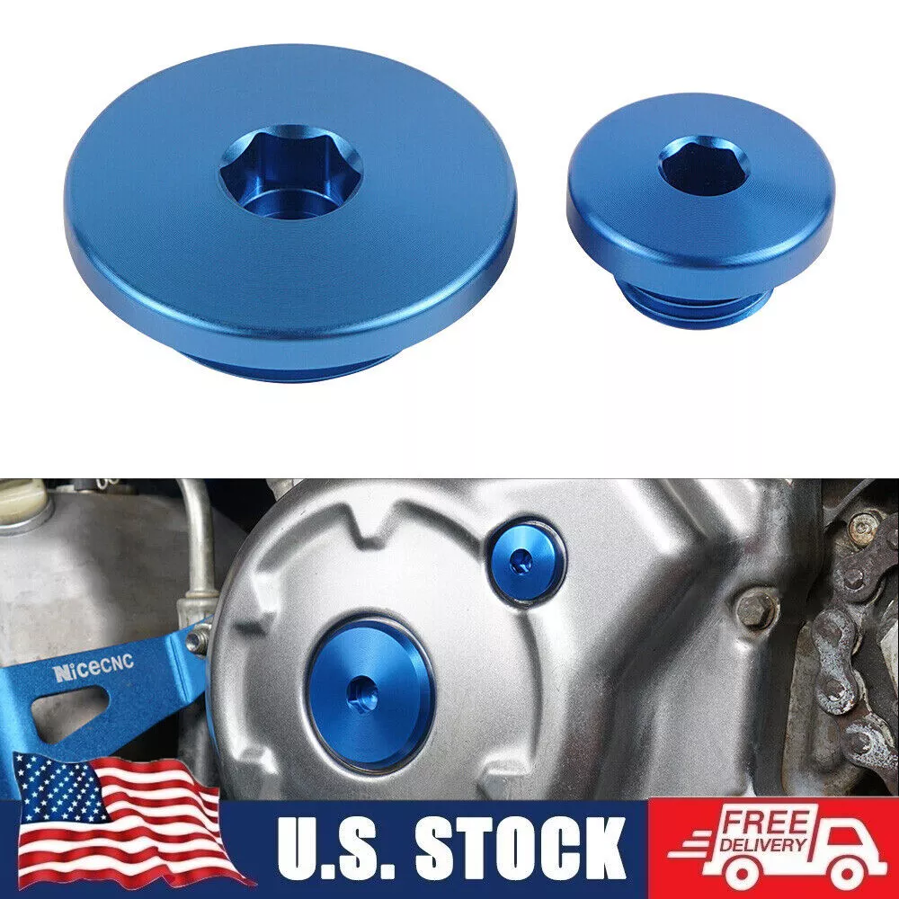 Billet Engine Plugs Screws For Yamaha YZ450F 2006 2009 WR250F