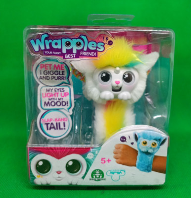 LITTLE LIVE PET SIMILAR FURBY - WRAPPLES FURRY BEST FRIEND BRACCIALE SLAP BAND NEU