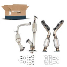 4x Catalytic Converters For Toyota 2003-2009 4Runner/2007-2009 FJ Cruiser 4.0L
