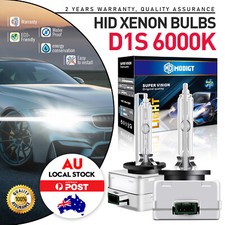 2PCS Genuine D1S 35W 6000K FACTORY XENON REPLACEMENT HID BULBS HEADLIGHT LAMP AU