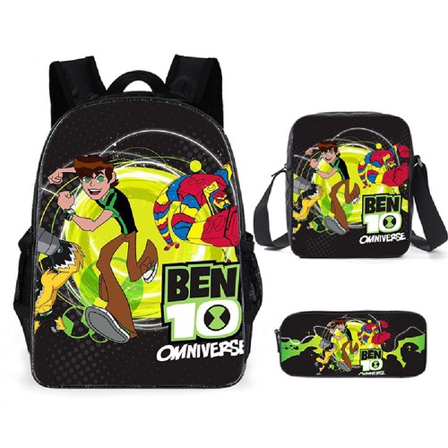 Juegos de Mochila Escolar Ben 3 PIEZAS Bolso de Hombro para Niños Bolso bandolera Lápiz | eBay
