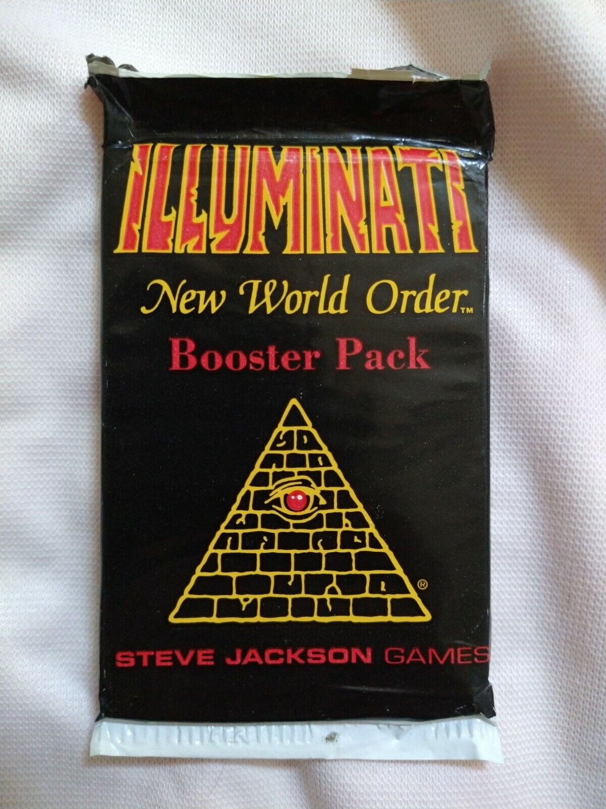 INWO Illuminati New World Order CCG Limited Edition Booster Pack New Sealed