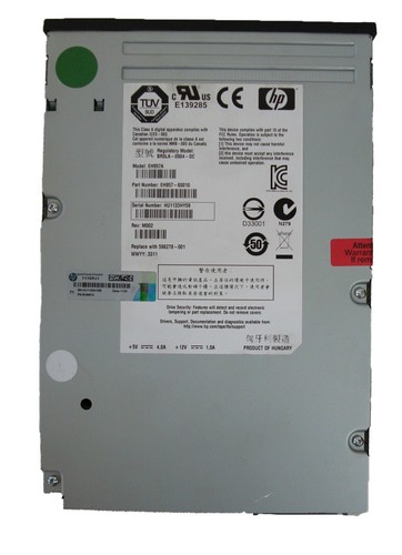 HP StroageWorks Ultrium 3000 SAS internal tape drive LTO5 EH957A 596278-001 - Picture 3 of 4