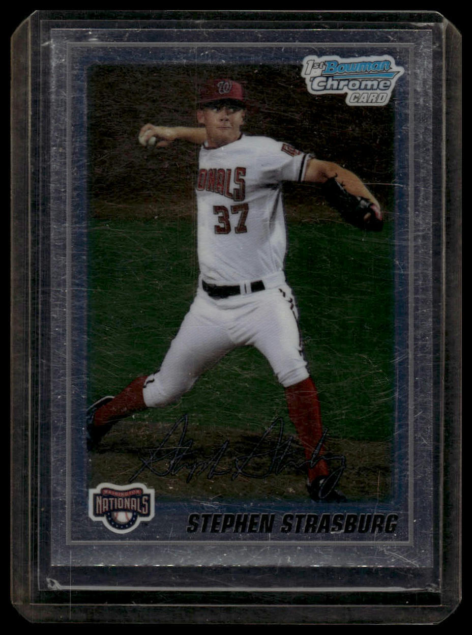 2010 Bowman #BCP1 Stephen Strasburg Chrome Prospects