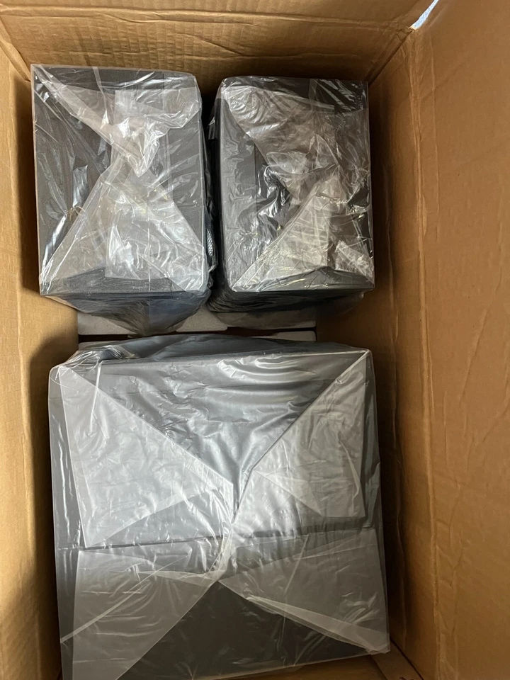 VINTAGE CASIO DUAL DECK STEREO SYSTEM, WITH SPEAKERS AND REMOTE, MS3, NEW - Image 4 of 4