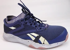 Reebok HIIT TR Comp Safety Toe Work Comfort Sneaker, Women's Size 7.5 WIDE, Blue