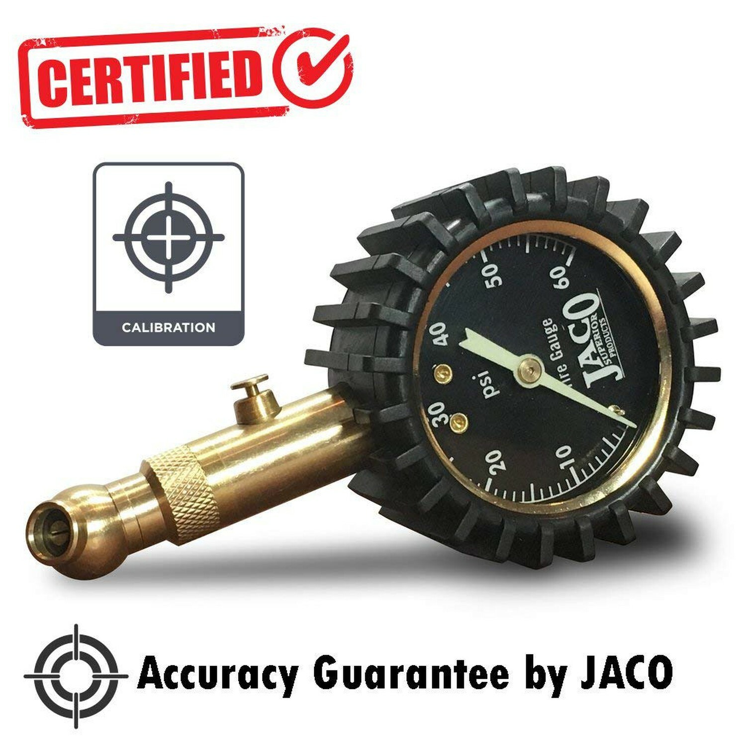 JACO Elite™ Tire Pressure Gauge 60 PSI eBay