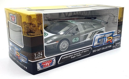 Motor Max 1/24 Scale 73793 - Lamborghini Gallardo LP 560-4 Super Trofeo #63 - Picture 5 of 5