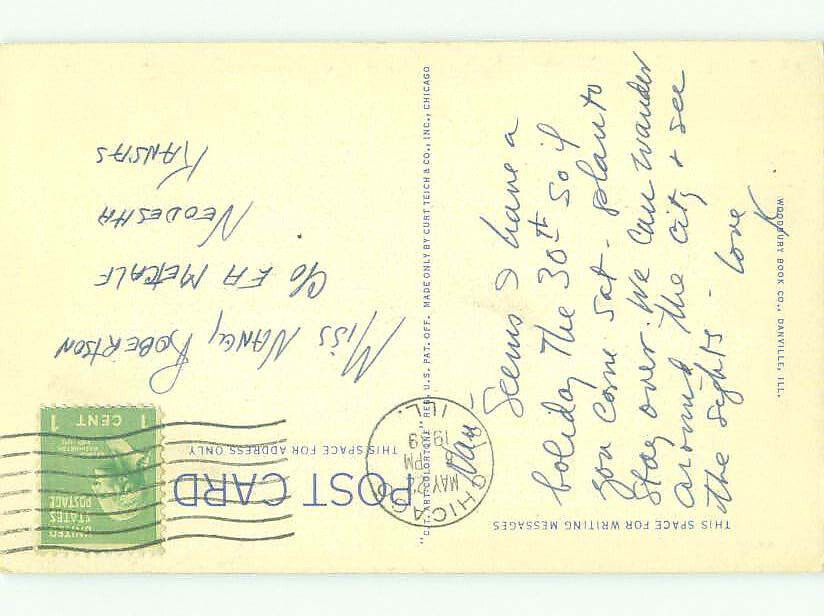 Linen WOOLFORD HOTEL Danville Illinois IL make an offer HQ3587 eBay