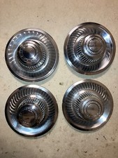 1969-1982 Corvette 15 X 8 Rally Wheel Trim Rings And Center Caps