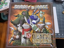 Cross Hares - Testing Ground Board Game w/ Kickstarter Characters