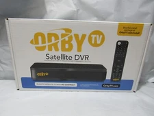 Orby TV Satellite DVR Receiver -W/ Remote Control  KSTB2047 NEW (O67J)