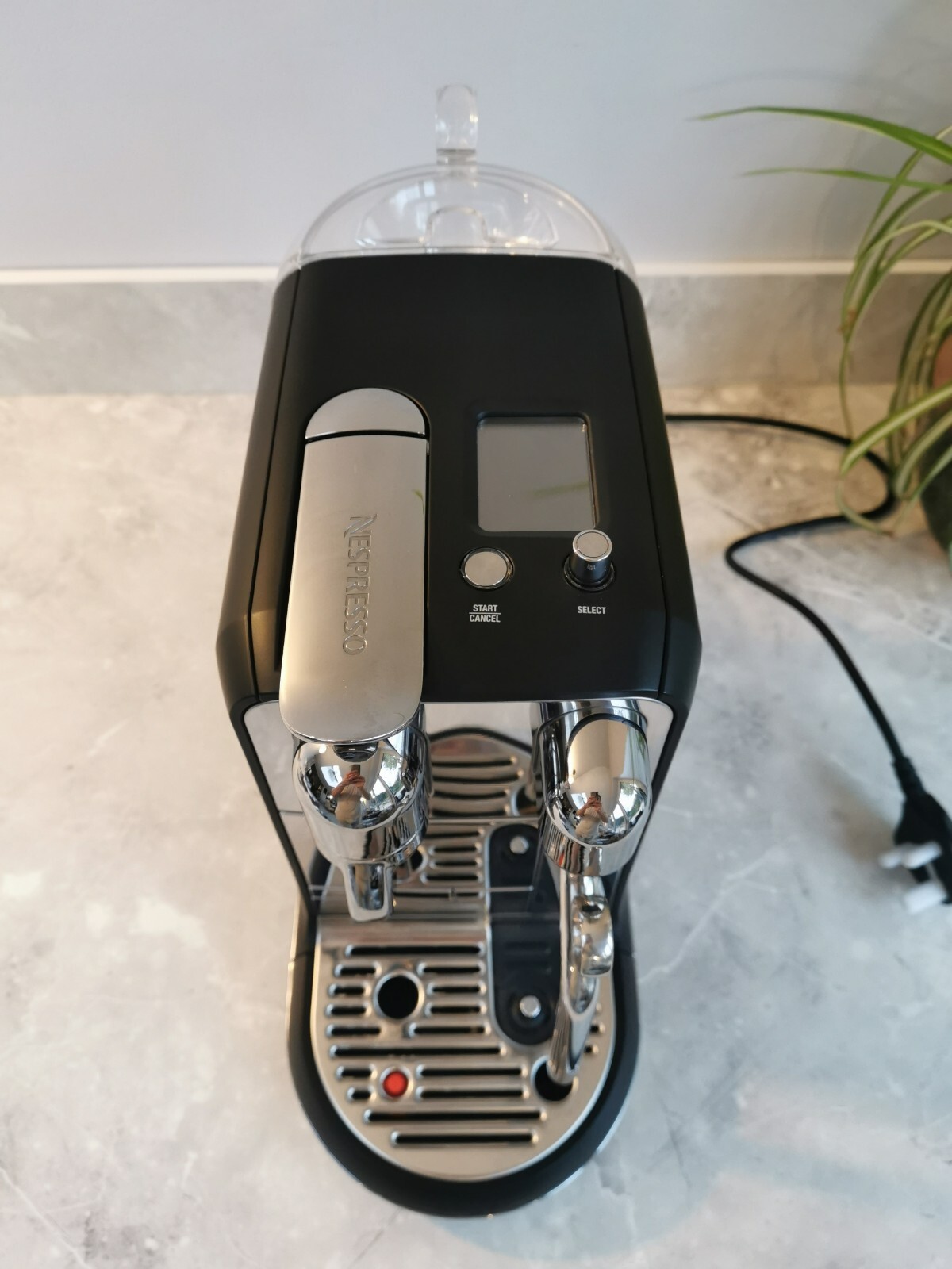 Sage Nespresso Creatista Plus Pod Coffee Machine Matte Black Truffle