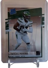 2020 Panini Chronicles La'Mical Perine Donruss Clearly Rated RC Card #RR-LP