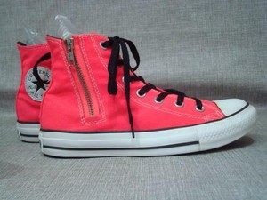 fluorescent pink trainers