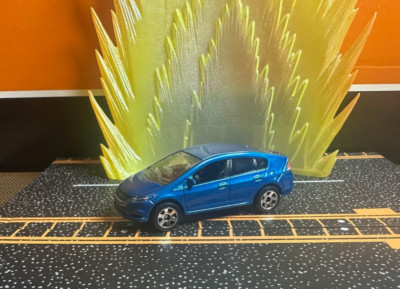 MATCHBOX MBX ELECTRIC DRIVERS EXCLUSIVE 2010 HONDA INSIGHT METALLIC BLUE Loose