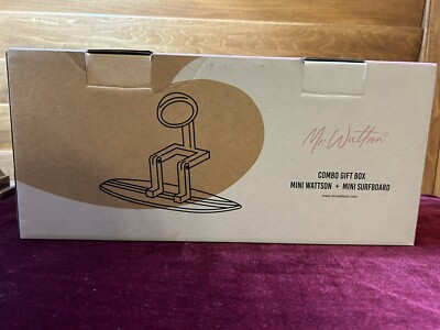 Mr. Wattson mini USB lamp and surfboard NIB