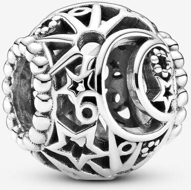 Pandora Openworked Sun, Moon & Stars Charm 799183C00 Charm