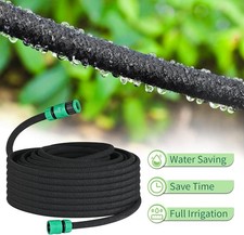 Hose Porous Pipe Kit 30-50-100m with Fittings for Garden Water Soaker Hose