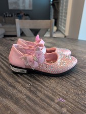 Girls Ballet Low Heel Pink Size 1 Youth Mary Jean Shoes for Girls Summer...