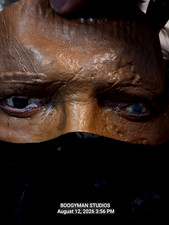 halloween michael myers mask eye inserts with dead eyes custom made