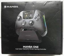 ManbaOne Interactive Screen Wireless Gaming Controller w/Charging Dock