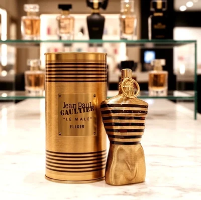 Jean Paul Gaultier Le Male Elixir 4.2 oz / 125 ml Eau de Parfum New & Sealed