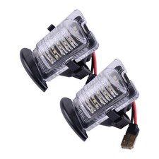 2x fit for 2007-2018 Jeep Wrangler JK JKU LED Kennzeichen Nummernschild Leuchten