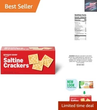 Saltine Crackers, 16 Oz Previously Amazon Fresh, Packaging May Vary