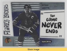 2023-24 Upper Deck Synergy Fearless Leaders Stan Mikita #LD-22 HOF READ 17ug