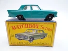 VINTAGE MATCHBOX LESNEY No.33b FORD ZEPHYR 6 IN ORIGINAL BOX 1963