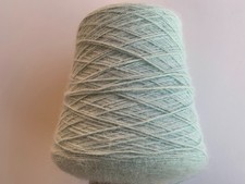 Angora-Merino Konenwolle Garn Flauschwolle PRINCIPESSA Color Mint 100g/≈530m