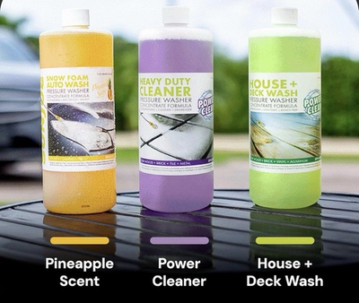 #ad Sun Joe 3 Pack Pressure Washer Concentrate Formula Biodegradable Detergent Trio $18.99