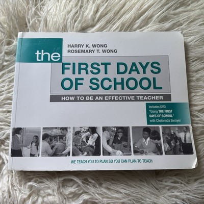 The First Days of School by Harry K. Wong - Teal & White Teacher Guide
