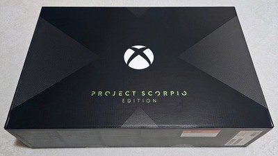 Microsoft Xbox One X Project Scorpio Edition - Brand New Sealed Nice Condition